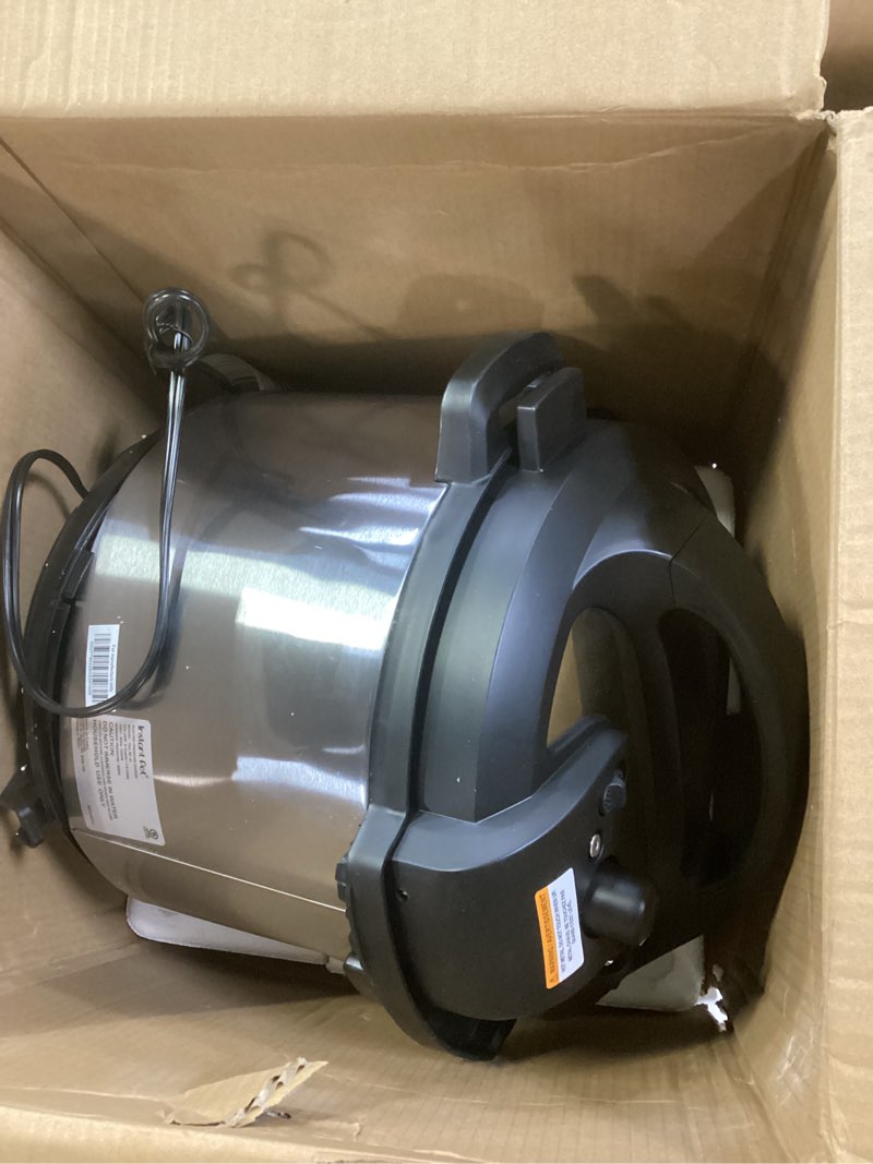 Condition photo showing Good Condition for instant pot duo 7-in-1 electric pressure cooker, slow cooker, rice cooker, steamer, sauté, yogurt maker, warmer & sterilizer, includes app with over 800 recipes, stainless steel, 8 quart 8 quarts