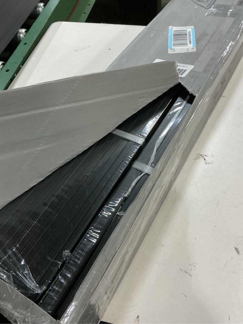 Condition photo showing New/Like New for hafenpo 16 inch king bed frame - sturdy metal platform king size, no box spring needed, heavy duty, easy assembly, strong bearing capacity, under bed storage, black king 16 inch