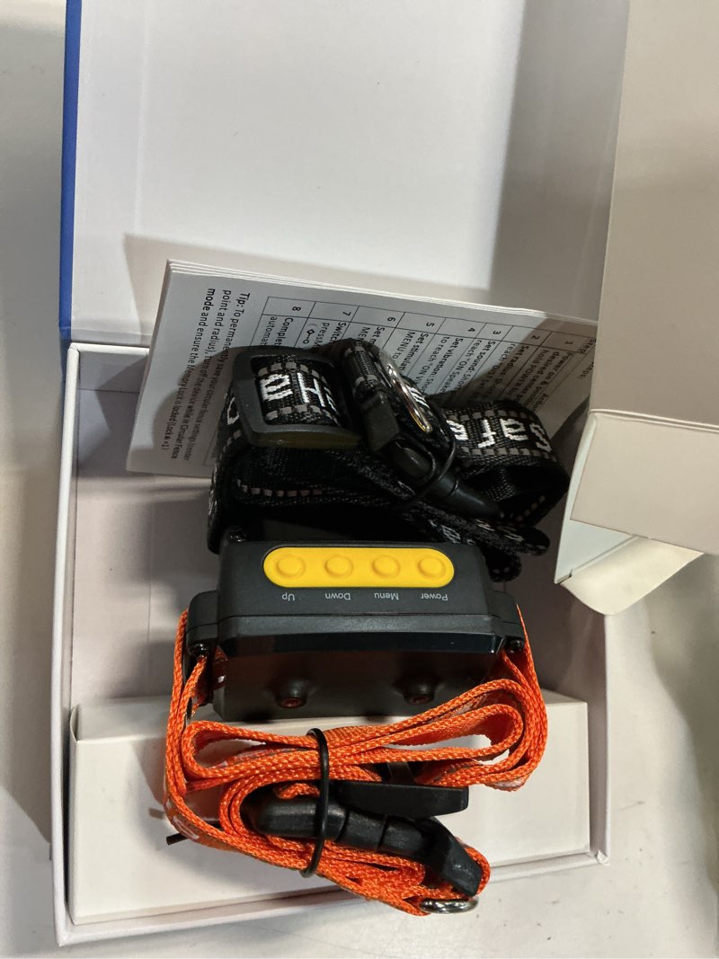 Condition photo showing Good Condition for gps wireless dog fence system – adjustable 65-6800 ft, invisible electric anti escape collar fence with 3 training modes, waterproof. stops digging & jumping, no subscription, for medium & large dogs 2pack