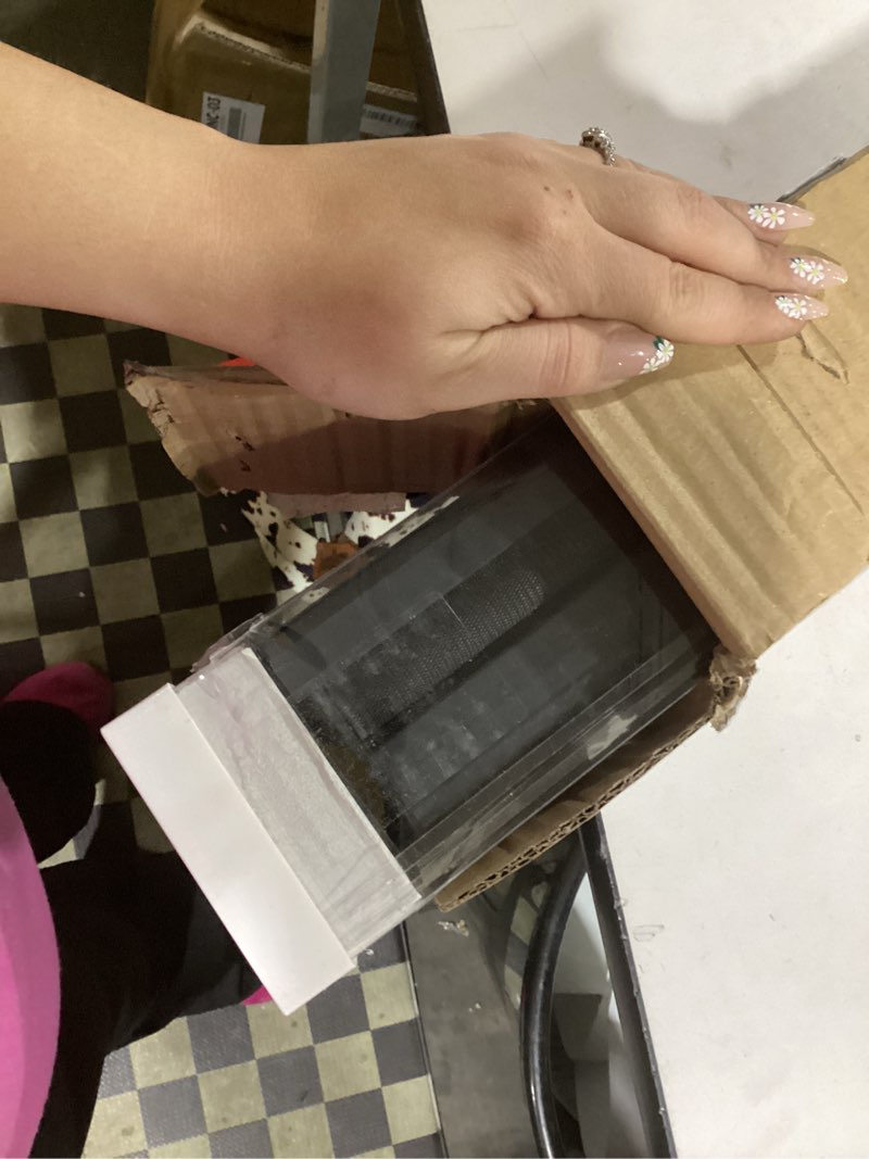 Condition photo showing Good Condition for Changshade Cordless Zebra Blinds for Windows Free-Stop Roller Window Shades?40" W×64" H,Black? Dual Layer Light Filtering Privacy for Day and Night Thermal Insulated Roll Up Fabric Shade for Home Black 40"W×64"H