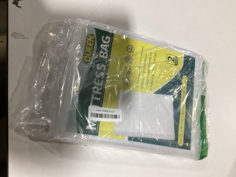 Condition photo showing New/Like New for 2PK Queen Mattress Bags for Moving and Storage,100 x 64 x 15 Inches, Plastic Mattress Protector Covers for Moving, Waterproof Mattress Bed Bags Queen 2PK
