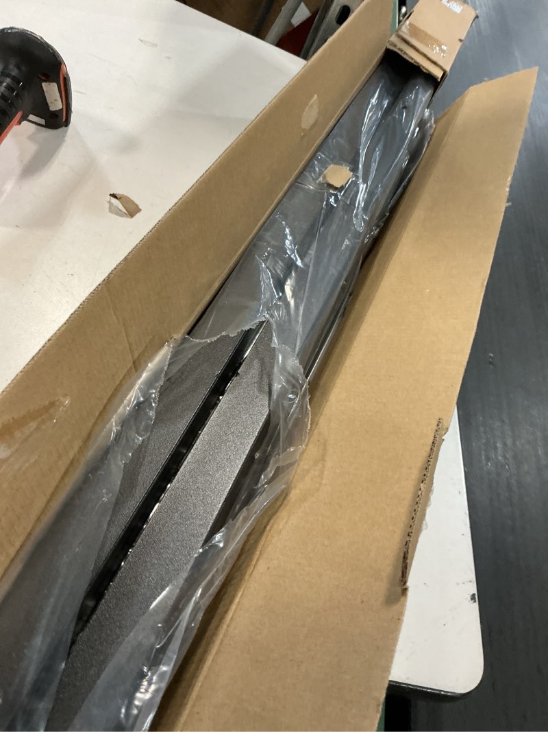 Condition photo showing Good Condition for pionites heavy duty slide-in folding a frame sign sidewalk sign 24x 36 inch steel metal double-side pavement sign corrugated plastic poster (1, black, 24''x36''(frame only)) black 24''x36''(frame only) 1