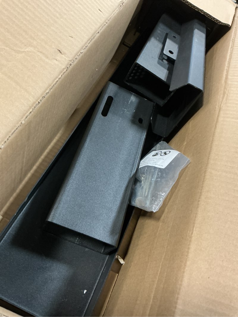 Condition photo showing As Is for Foldable Heavy Duty Ladder Extender Plus-Adjustable Height 13.4-19.1", Ladder Leveler for Stair-Ladder Aide-Ladder Leveler for Extension Ladders with 27x5.63" Platform-Non-Slip Mat-Holds up to 880lbs Foldable Plus