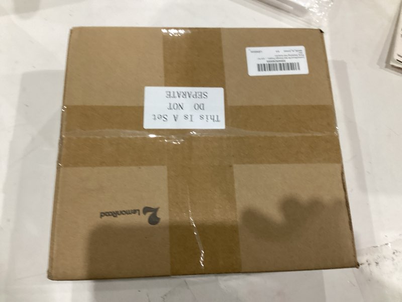 Condition photo showing New/Like New for Lemonroad 50 Sets Thanksgiving Plastic Silverware Orange Disposable Prefolded Fall Cutlery Includes Forks Knives Spoons Linen Paper Napkin Orange Thanksgiving Tableware for Fall Autumn Wedding Party