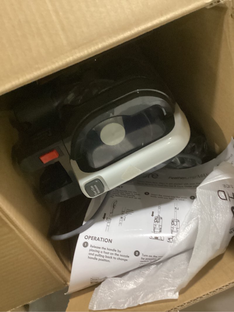 Condition photo showing Good Condition for Kenmore DU4399 Featherlite Lift-Up Bagless Upright Vacuum 2-Motor Power Suction Lightweight Carpet Cleaner with Hair Eliminator Brushroll, HEPA Filter and 2 Cleaning Tools, White