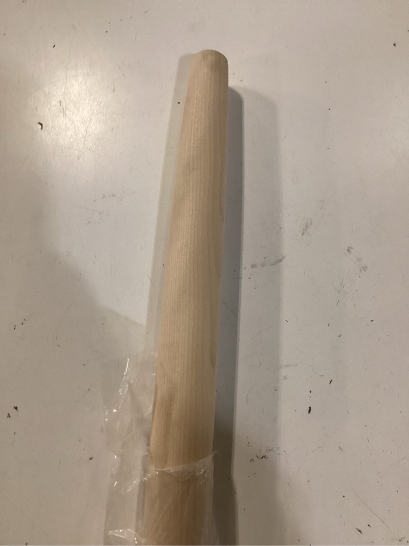 Condition photo showing New/Like New for j.k. adams french tapered rolling pin, wooden baking dowel, 20.5\" x 1.75\" | tapered maple french rolling pin offers precise palm control for rolling pastries and delicate doughs 20-1/2-inch-by-1-3/4-inch