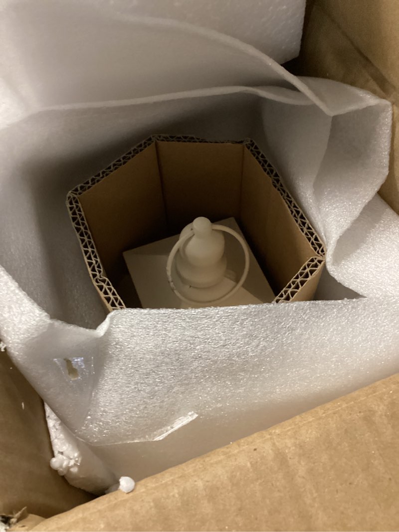 Condition photo showing Good Condition for trirocks set of 3 vintage candle lanterns 10/14/19.5'' high decorative outdoor lantern metal candle holder with tempered glass for home living room garden yard parties events indoors outdoors (white) white set of 3