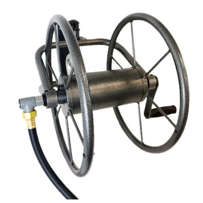 project source steel 125-ft wall-mount hose reel