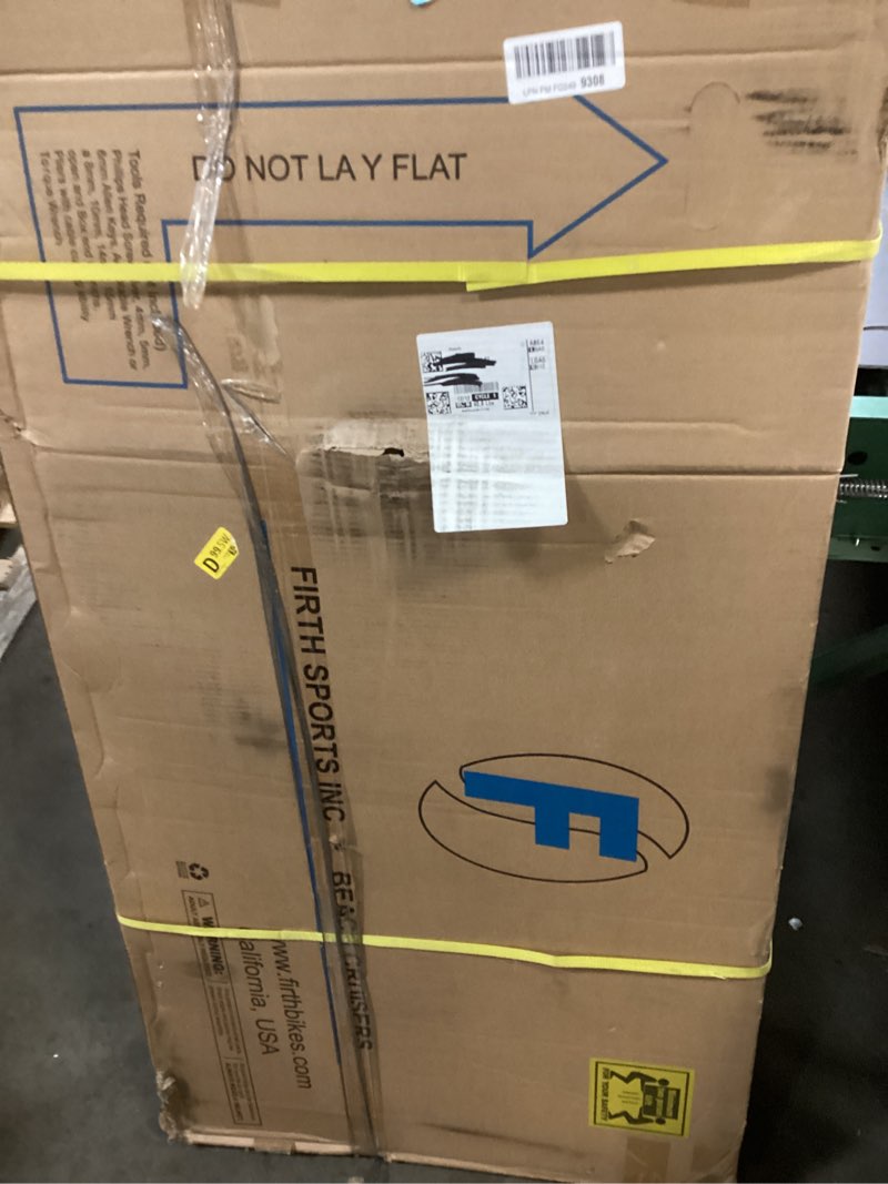 Condition photo showing As Is for Huuger L Shaped Desk, 47 Inches Computer Desk with Reversible Storage Shelves, Gaming Corner Home Office Writing Study with Metal Frame, Black Black 47 inch