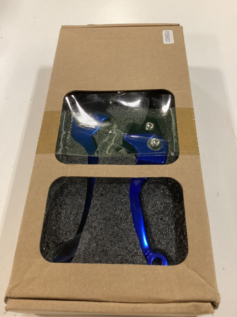 Condition photo showing New/Like New for jfg racing motorcycle brake clutch lever 7/8'' 22mm folding levers aluminum alloy universal for crf50 klx ssr ttr 110 125 150 200 250cc dirt pit bike atv mini bike blue