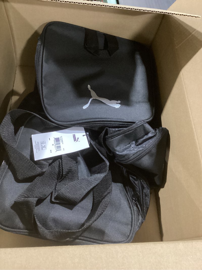 Condition photo showing New/Like New for PUMA unisex adult Evercat Accelerator Duffel Bags Evercat Accelerator Duffel Bag New Silver/Black