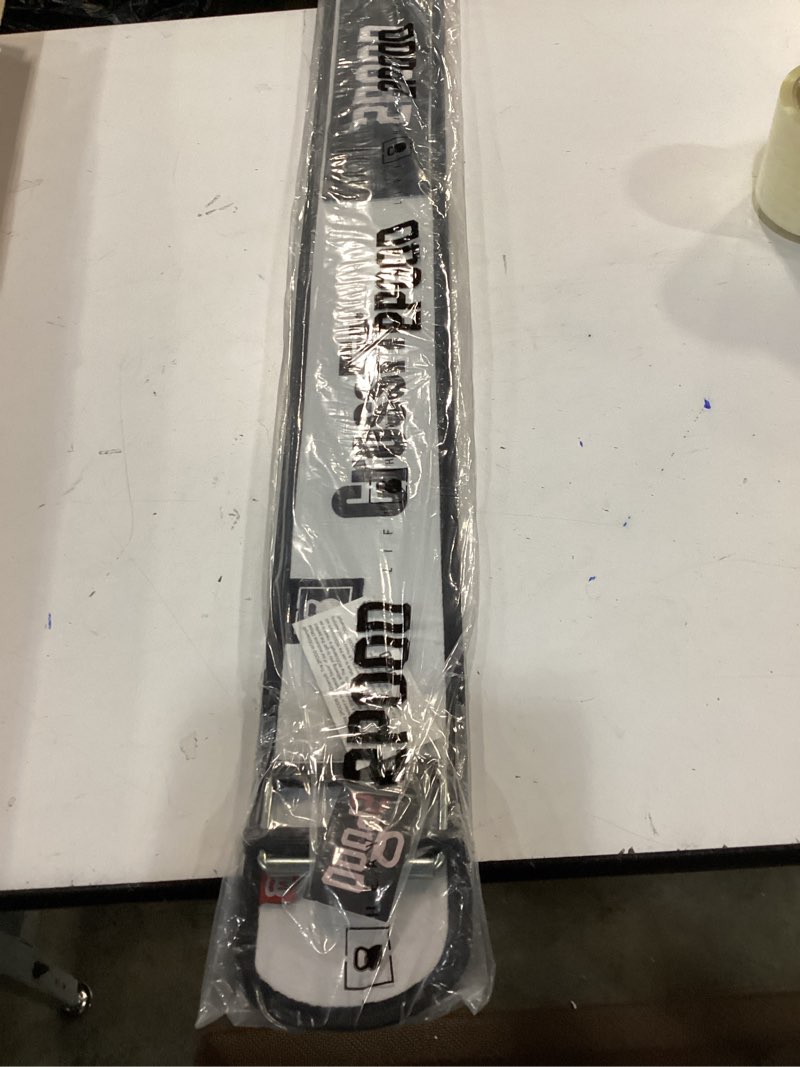 Condition photo showing Good Condition for 2POOD 4" Weightlifting Belt | CrossFit® Weightlifting Belt | 4-inch Wide and Built for Support, Flexibility, and The Ability to Cross Train Easily M (34.5" - 38.5") White