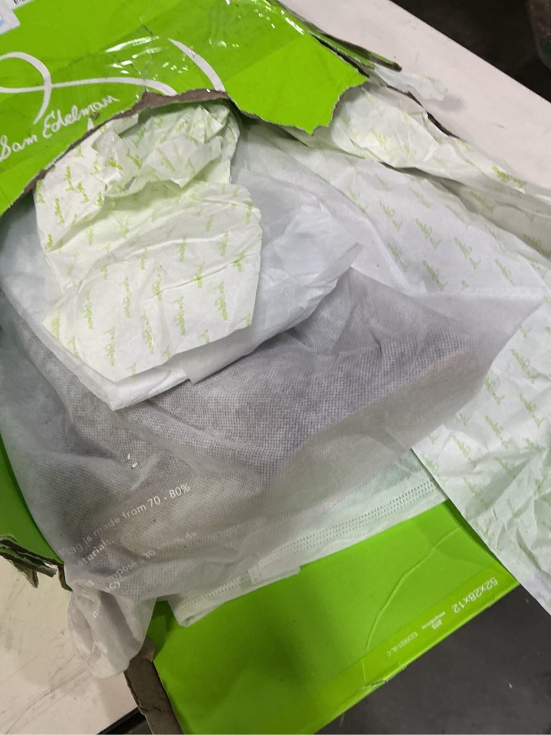 Condition photo showing As Is for Modatope Knee High Boots Women Flat Rounded Toe Stretchy Boots Side Zipper Dress Tall Boot 8 A-suedechocolate