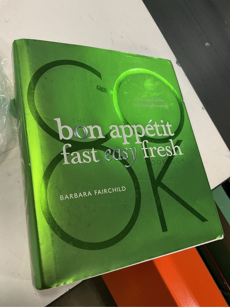 Condition photo showing Good Condition for the bon appetit cookbook: fast easy fresh