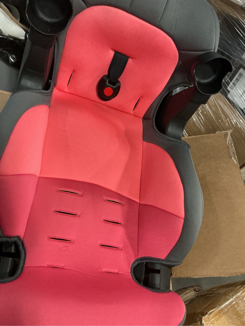 Condition photo showing Good Condition for safety 1st grand 2-in-1 booster car seat, converts from high back to belt-positioning booster, high back seat for kids 40-65, and belt-positioning 40-100 pounds, sunrise coral sunrise coral 2