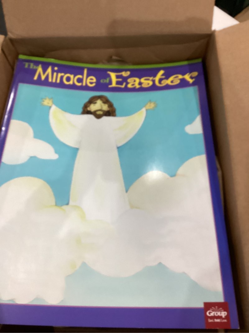 Condition photo showing Good Condition for bible big books: the miracle of easter