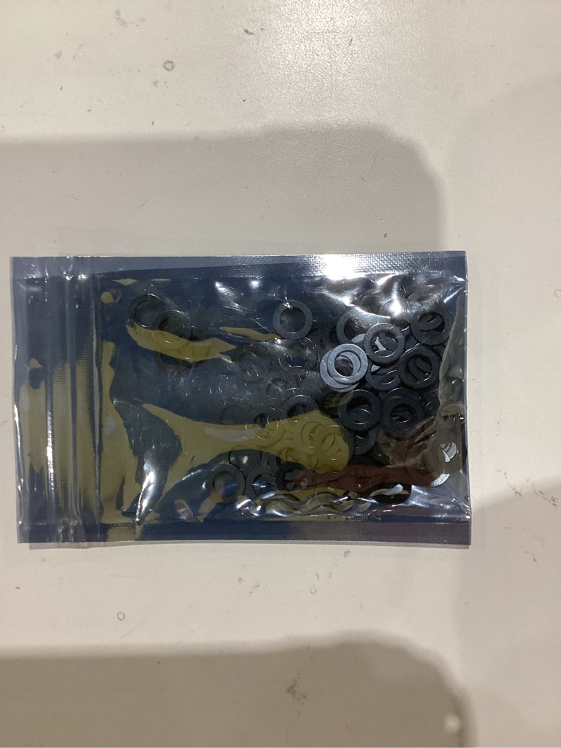 Condition photo showing Good Condition for NACX M3x6x0.3mm Stainless Steel Thin Flat Washers, Ultra Thin Metal Shim Washers Spacers for Screw Bolt, Electronic Repair, Automotive, 150PCS M3 x 6mm x 0.3mm Thin Stainless Steel