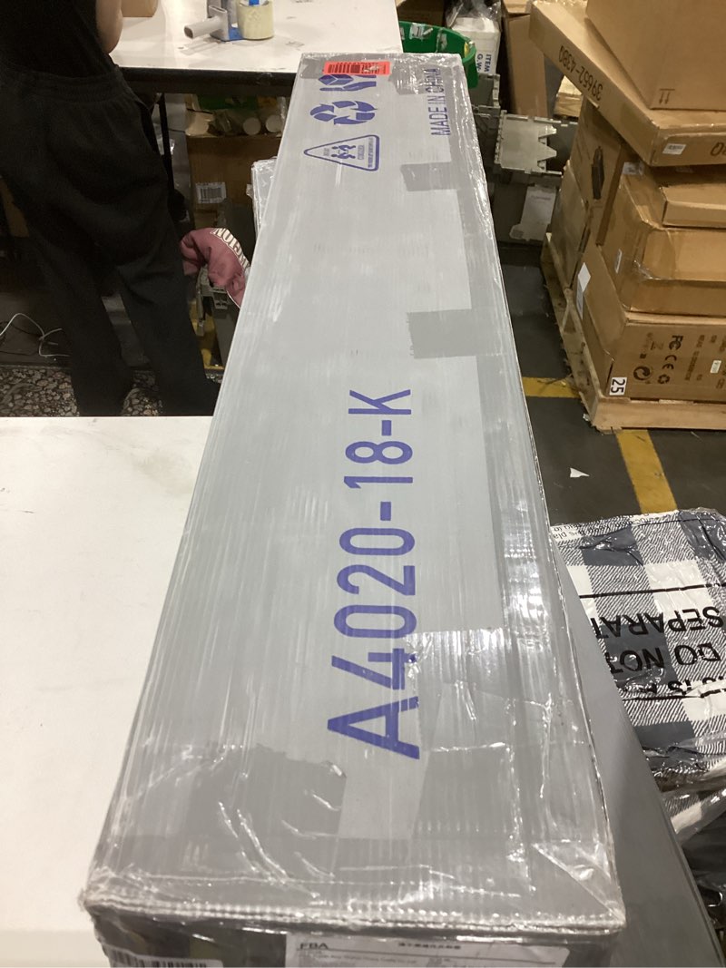 Condition photo showing Good Condition for Metal Bed Frame,King Size Bed Frame with Storage Space,Heavy Duty Sturdy Mattress Foundation,Easy Assembly,No Box Spring Needed, Black,18 Inch,King