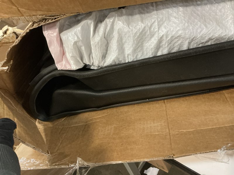 Condition photo showing As Is for diffcar® for nissan kicks floor mats & cargo liner 2024 2023 2022 2021 2020 2019 2018 | all-weather rubber tpe car accessories | 4pcs front rear row trunk car mat full set black (not for kicks 2025)