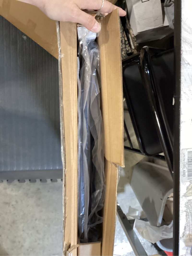 Condition photo showing Good Condition for huuger computer desk, 55 inch home office desk, gaming writing work from home study desk, large legroom, sturdy metal frame, modern simple, black black 54inch