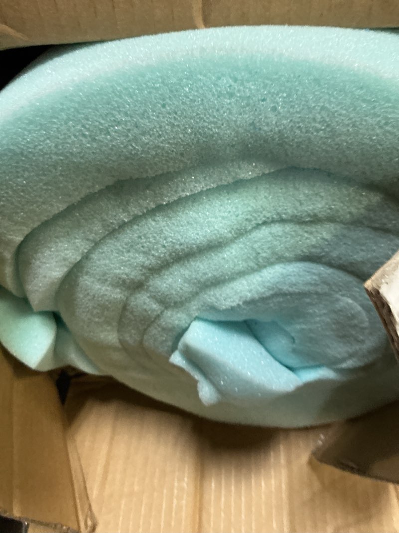 Condition photo showing New/Like New for linenspa memory foam mattress topper, queen size - 2 inch gel infused memory foam - plush feel - cooling and pressure relieving - certipur certified