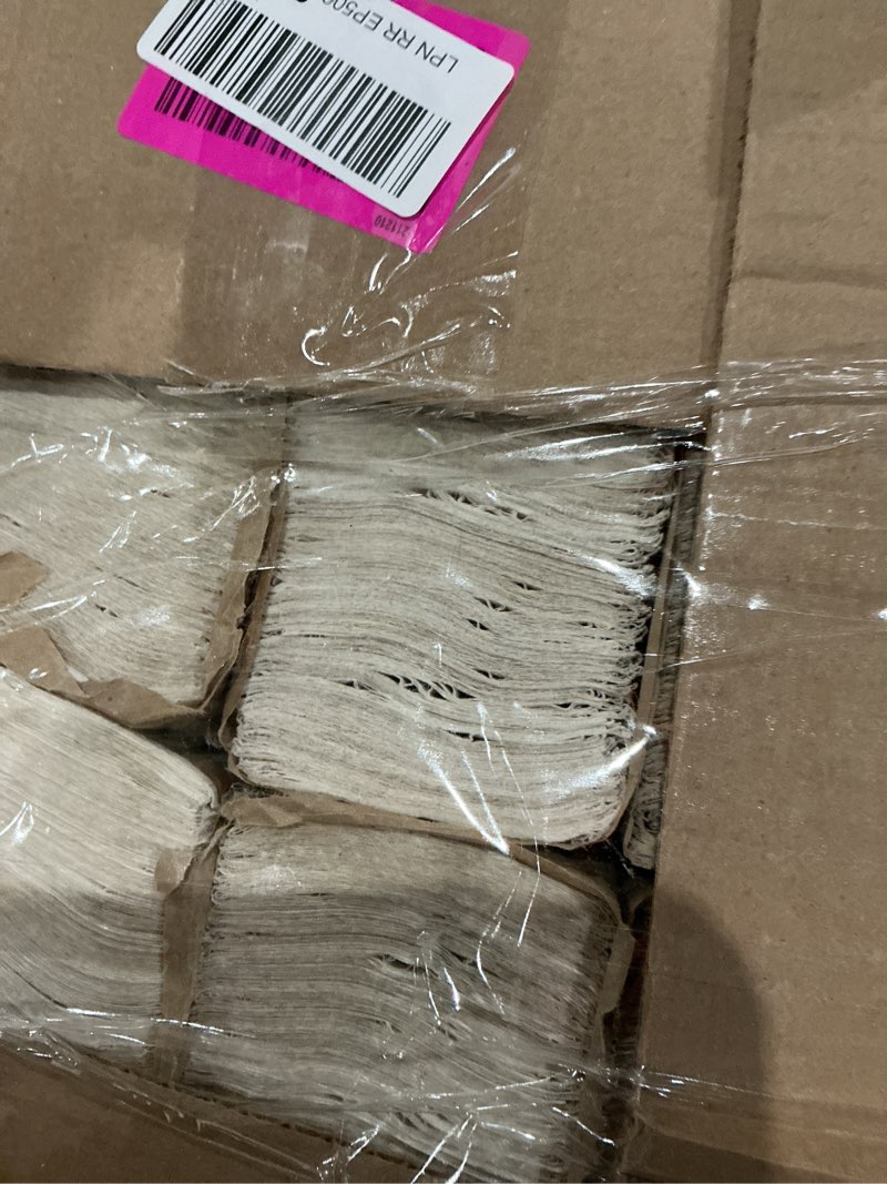 Condition photo showing As Is for tork multifold hand towel white h2, universal, 100% recycled fibers, 16 x 250 towels, mb540a 16 x 250 hand towels