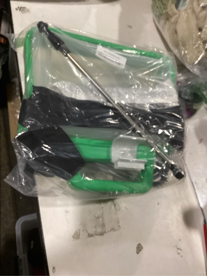 Condition photo showing Good Condition for 2026 upgrade battery powered garden sprayer 2 gallon, electric sprayer with usb rechargeable handle,3 mist nozzles, retractable wand, adjustable shoulder strap,weed sprayers in lawn & garden