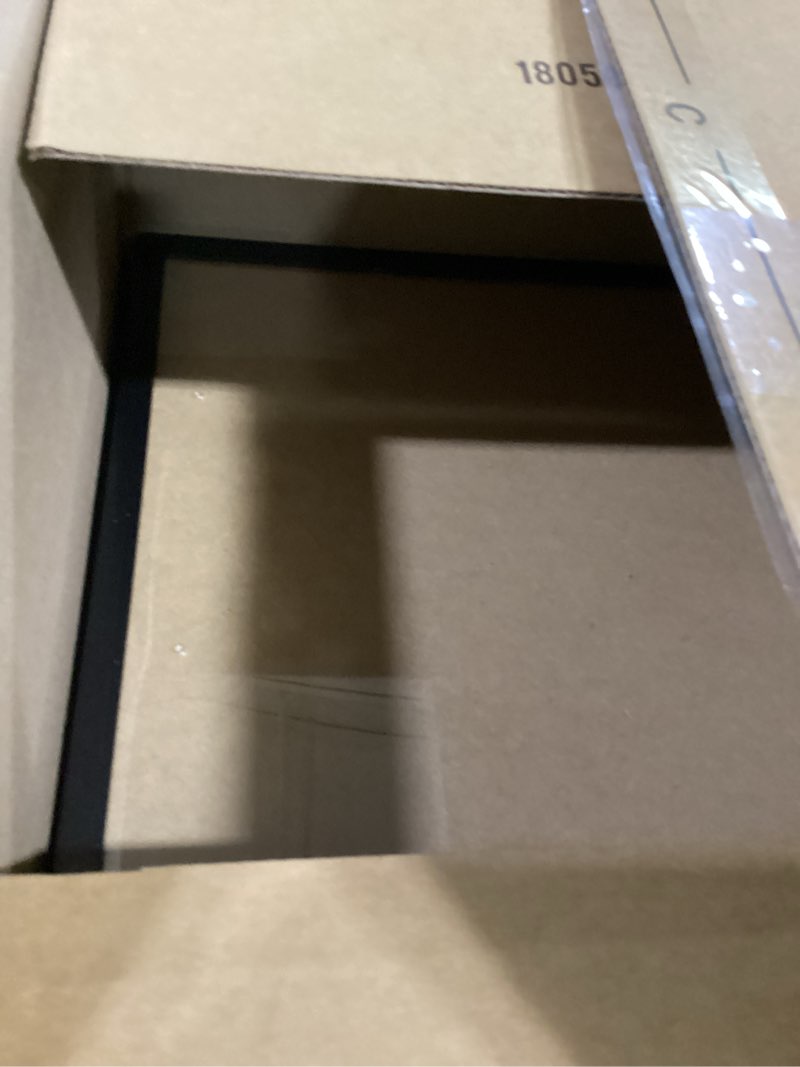 Condition photo showing New/Like New for upsimples 13x19 picture frame set of 5, display pictures 11x17 with mat or 13 x 19 without, wall gallery poster frames, black black 13x19