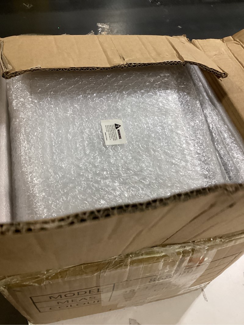 Condition photo showing Good Condition for Attelite Purse Organizer for Closet,9 Pack Clear Acrylic Display Case for Handbag Organizer, Purse Storage Box with Magnetic Door, Plastic Storage Bins for Book, Collectibles, Cosmetic X-Large-9pcs