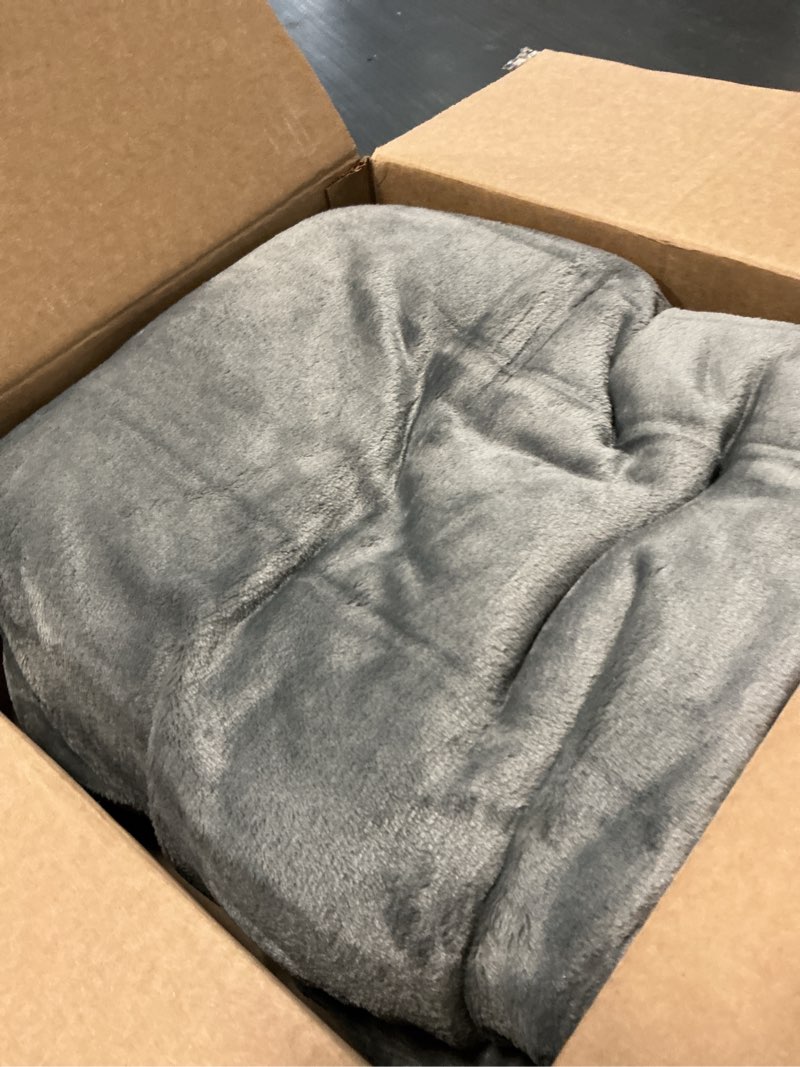 Condition photo showing Good Condition for bedsure gentlesoft fleece king size blankets for bed grey - soft lightweight plush cozy fuzzy luxury warm spring blanket microfiber, room home decor gifts for women and men, 108x90 inches grey king (108" x 90")
