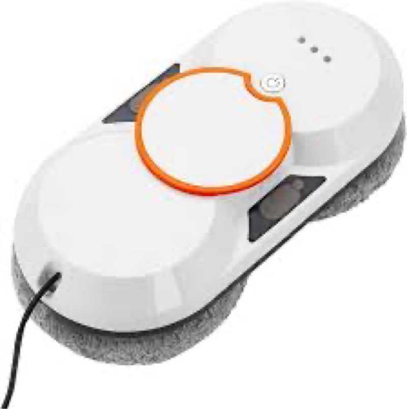 FBLMD Smart Window Cleaning Robot with Double Automatic Water Spray and 5600Pa Suction Power,Window 