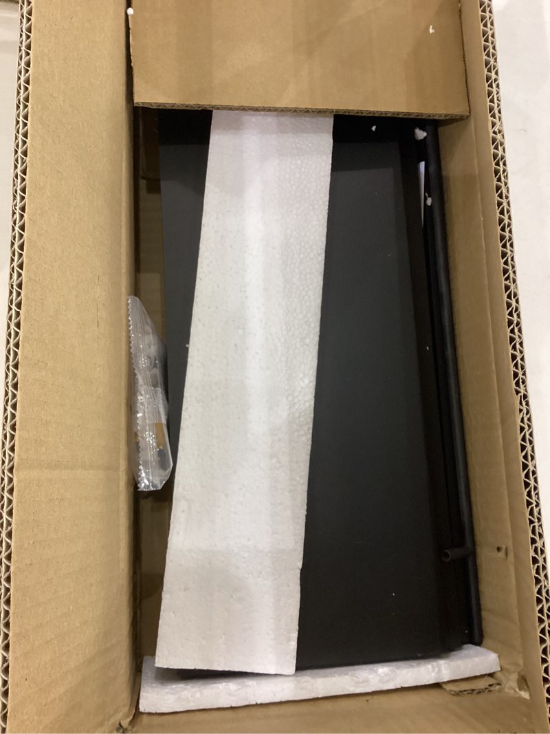 WOPITUES Floating Shelves with Black Metal Guardrail, Shelves for Wall Decor Set of 3, Wall Shelves 