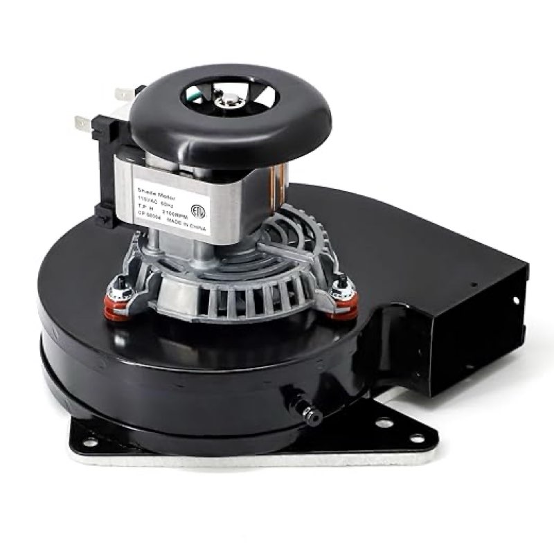 Adviace J238-112-11128 J238-112-11258 Draft Inducer Blower Fan Motor for Jakel Furnace, B1859005S B1859005 Draft Inducer Blower Motor for Goodman Furnace