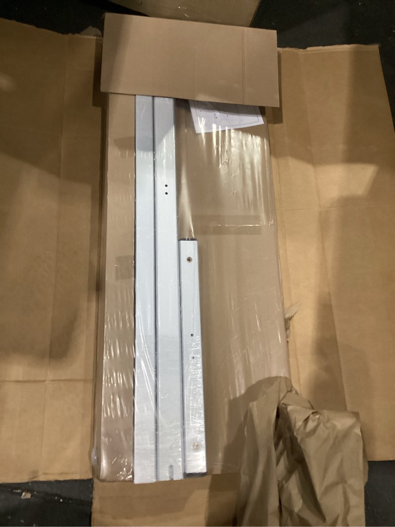 Condition photo showing Good Condition for viz-pro double-sided mobile whiteboard, 48 x 36 inches, magnetic rolling dry erase white board on wheels with aluminium frame and stand 48"w x 36"h