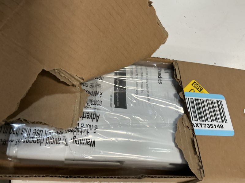 Condition photo showing New/Like New for LazBlinds No Tools No Drill Cordless Cellular Shades, Top Down Bottom Up (TDBU) Honeycomb Shades for Home, Blackout Light Blocking Thermal Insulation Blinds for Windows, 26\" W x 64\" H, White Blackout - White 26\" W x 64\" H