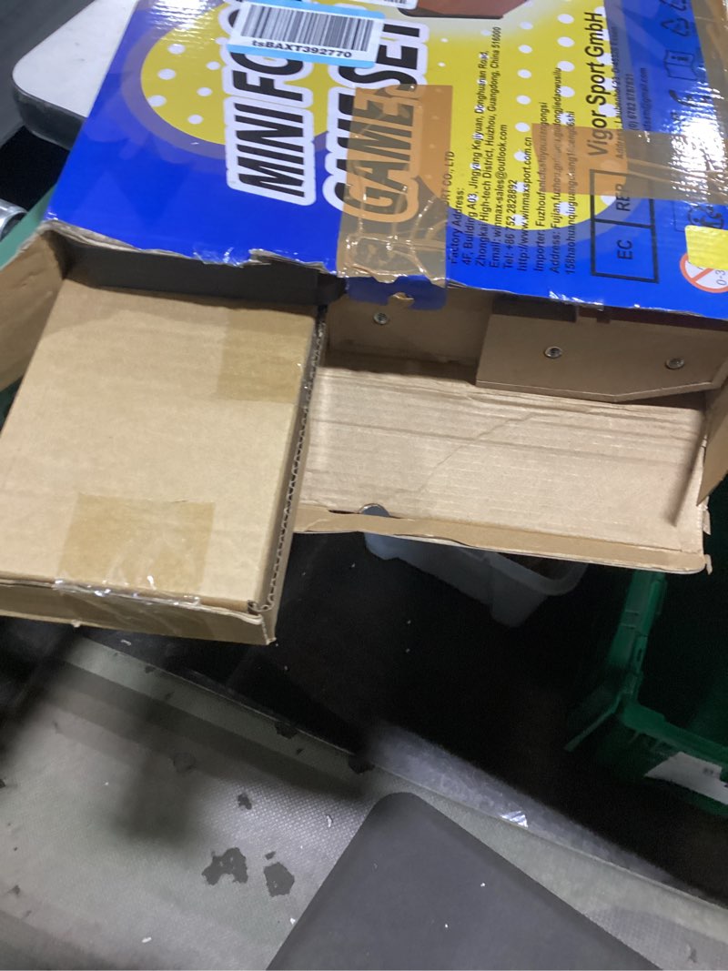 Condition photo showing Good Condition for WIN.MAX Mini Foosball Table (Upgrade) 20-Inch Foosball Table Adult Size Top Football/Soccer Game Table for Kids Easy to Store