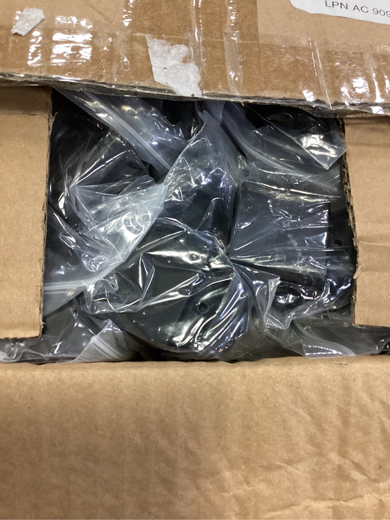 Condition photo showing New/Like New for muzata 50pack iron baluster shoes slant shoes with screws for 1/2" square staircase baluster spindle wt36