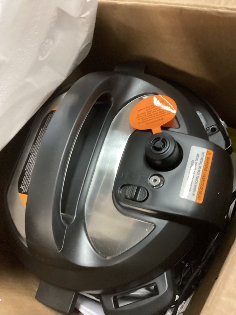 Condition photo showing Good Condition for instant pot duo 7-in-1 electric pressure cooker, slow cooker, rice, steamer, sauté, yogurt maker, warmer & sterilizer, includes app with over 800 recipes, stainless steel, 6 quart 6 quarts