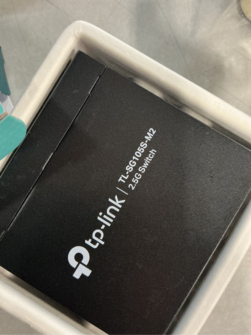 Condition photo showing Good Condition for tp-link tl-sg105s-m2 | 5-port multi-gigabit 2.5g ethernet switch | unmanaged network switch | ethernet splitter | plug & play | desktop/wall mount | silent operation no poe 5 port, 2.5g