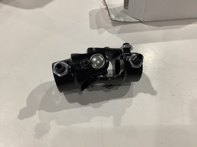 Condition photo showing New/Like New for 3/4-30 spline x 3/4" dd black steering universal joint single u joint shaft