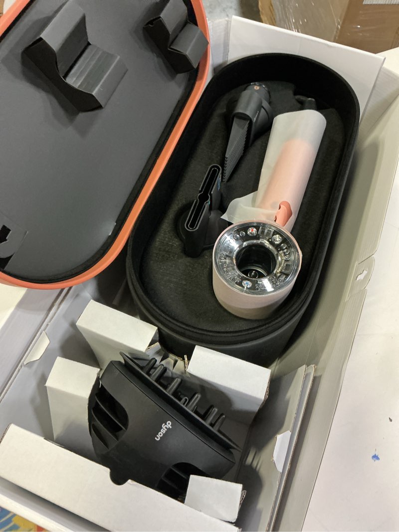 Condition photo showing New/Like New for dyson supersonic nural™ hair dryer amber silk