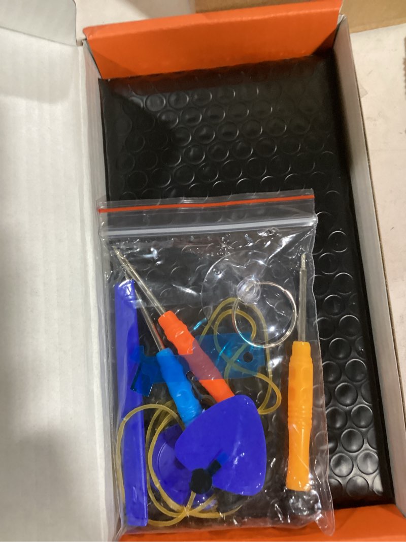 Condition photo showing Good Condition for for OnePlus Nord N200 5G LCD Screen for OnePlus N200 5G Screen Replacement Nord N200 5G LCD Display DE2118 Touch Digitizer Assembly Compatible with DE2117 Repair Parts Kits(Black with Frame