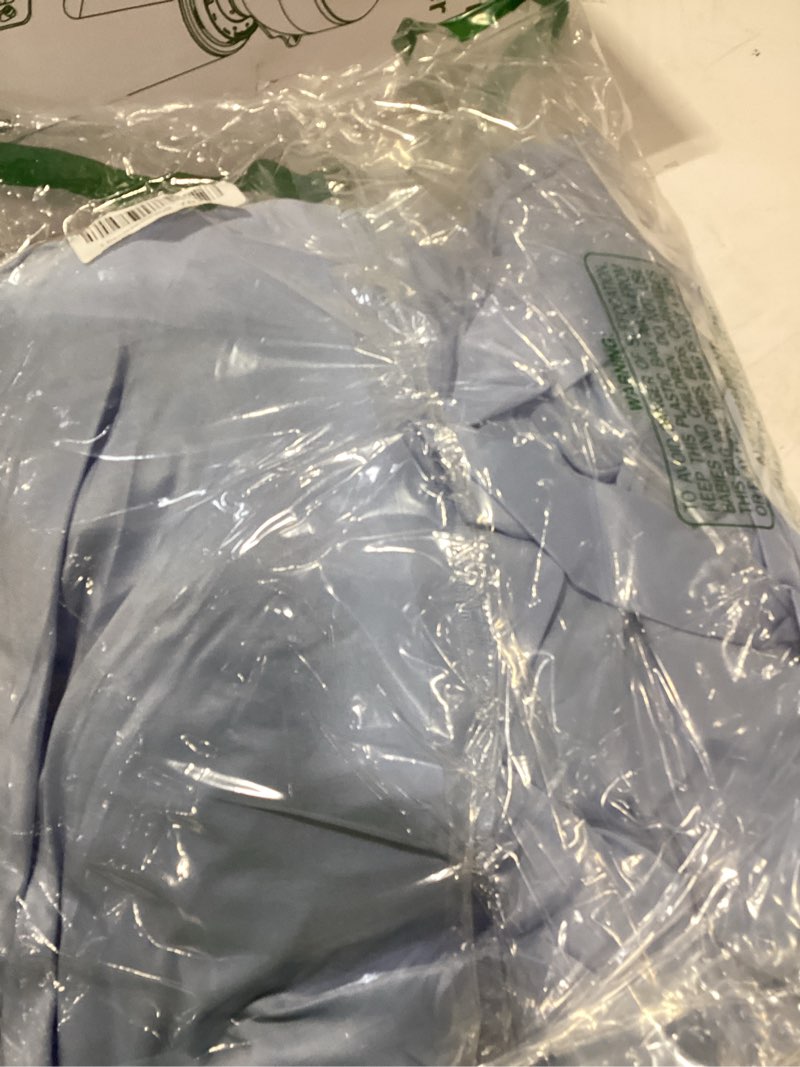 Condition photo showing Good Condition for Danjor Linens Bed Sheet Set King Size for Hot Sleepers, Hotel Premium Sheets with 4 Pillowcases, Lightweight Brushed Microfiber Deep Pockets, Breathable Cooling 6 Piece Bedding Sets, Spa Blue 05 - Spa Blue King