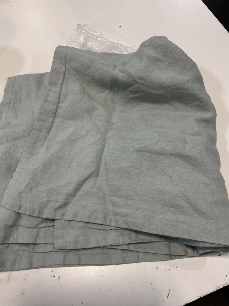 Condition photo showing Good Condition for quince european linen euro sham, euro, mist