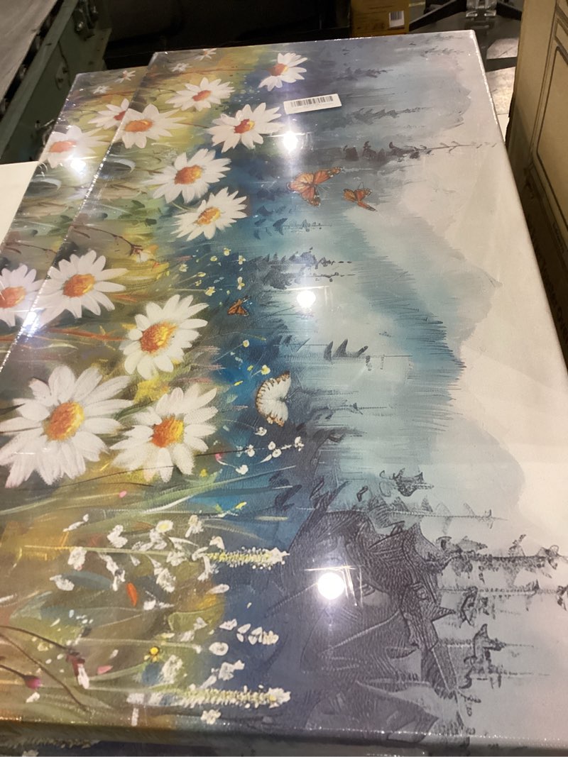 Flower wall art