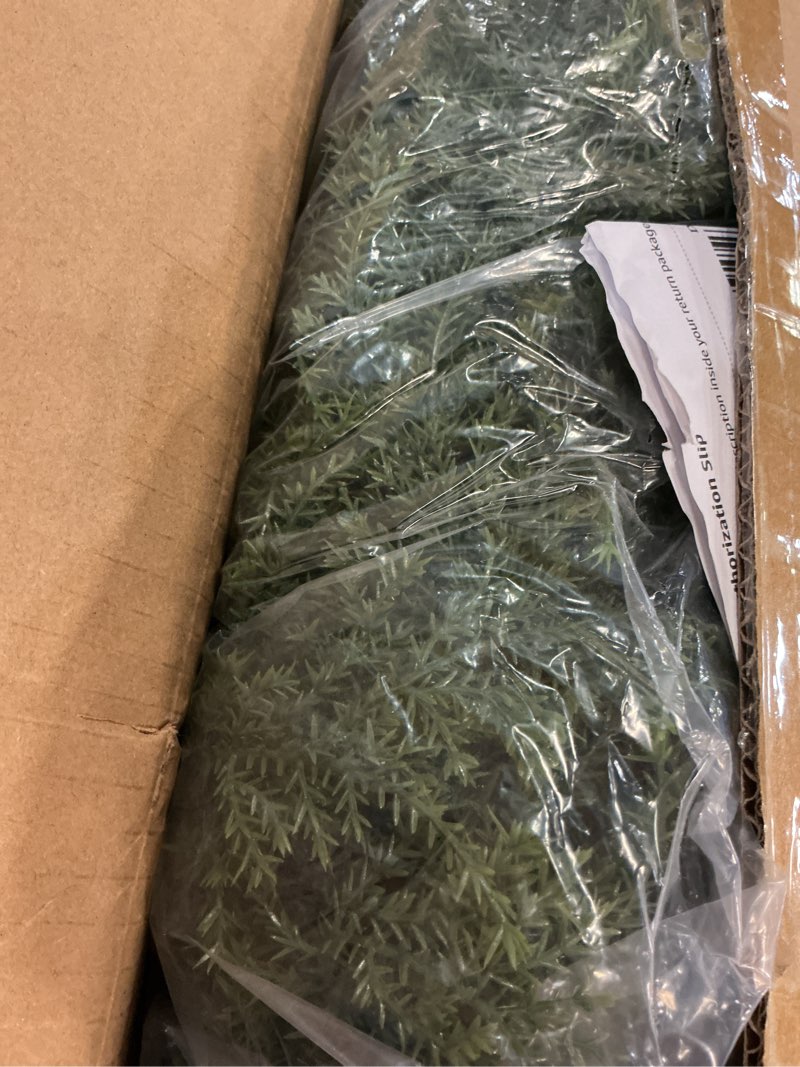 Condition photo showing Good Condition for 3ft artificial cedar topiary trees set of 2, realistic fake plants with ground spike, uv resistant faux plants indoor artificial plants outdoor fake tree for porch garden home offices décor cedar-2
