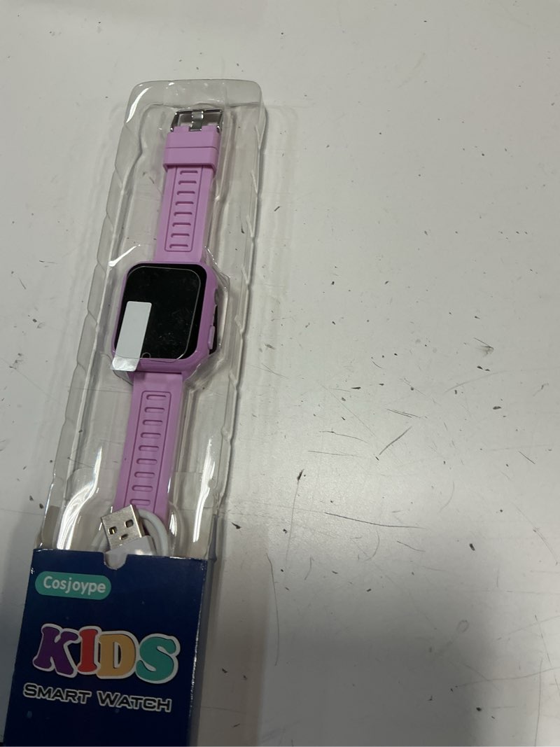 Condition photo showing Good Condition for kids smart watch gift for girls age 5-12, 39 games hd touch screen watches with video camera music player pedometer flashlight 12/24 hr educational toys birthday gifts for girls ages 7 8 9 10 pink