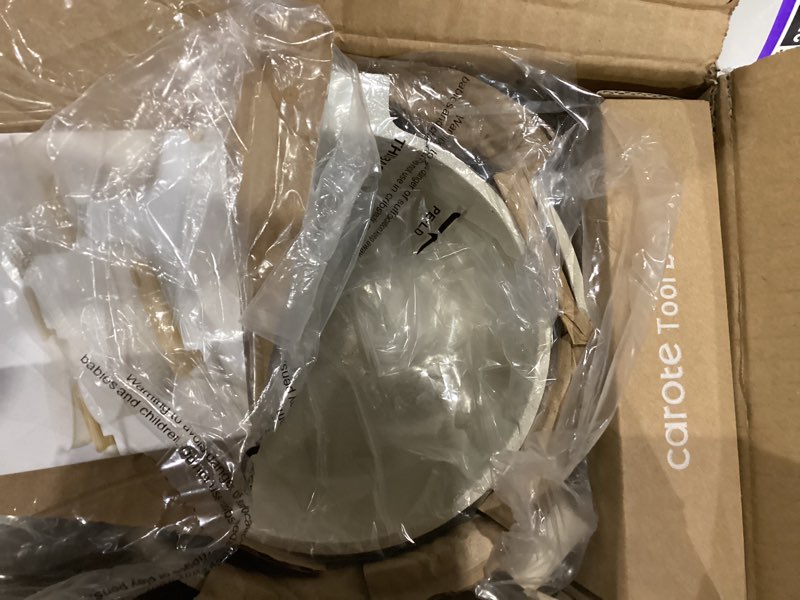Condition photo showing Good Condition for CAROTE 1.6Qt & 3.0Qt Sauce Pan Sets with Lid Ceramic Nonstick Pot Set Non Toxic Saucepan with Stay-cool Handle Small Kitchen Cooking Pots, Easy to Clean, Induction Comptable, PFOA FREE