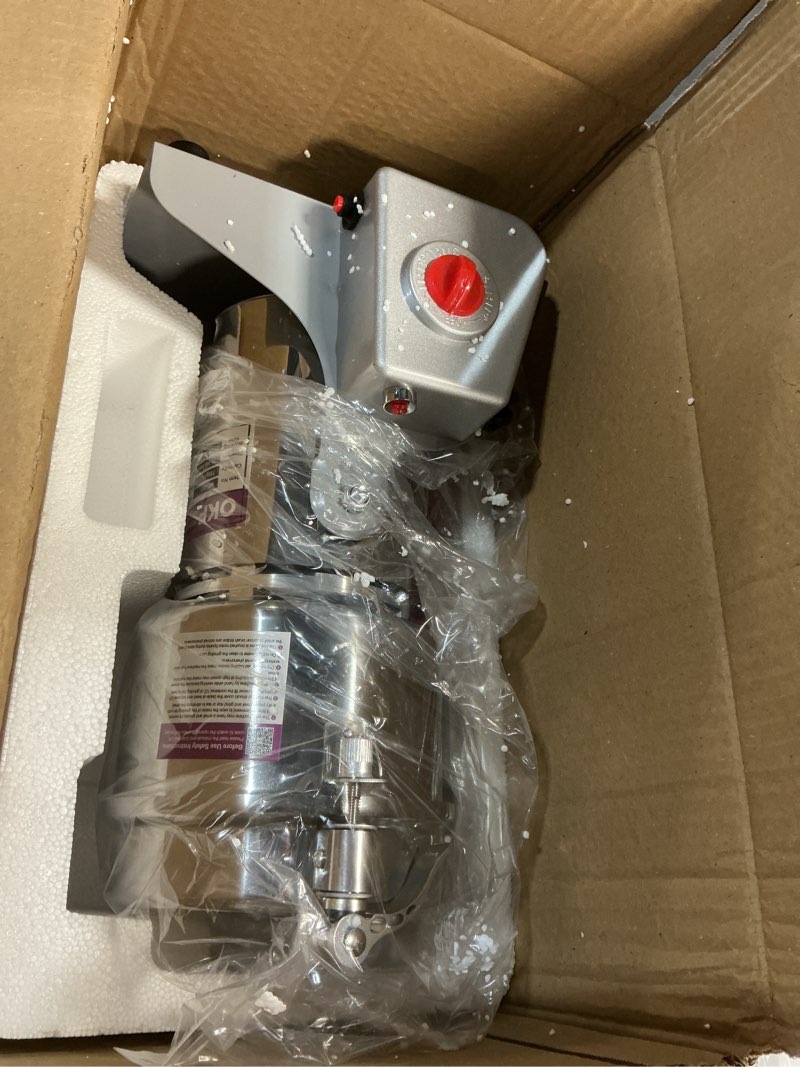 Condition photo showing Good Condition for 750g grain mill, 304 stainless steel spice grinder, 2800w high-speed commercial flour mill, superfine flour mill grinder for home, grain mill for flour 750g swing type+304 stainless steel