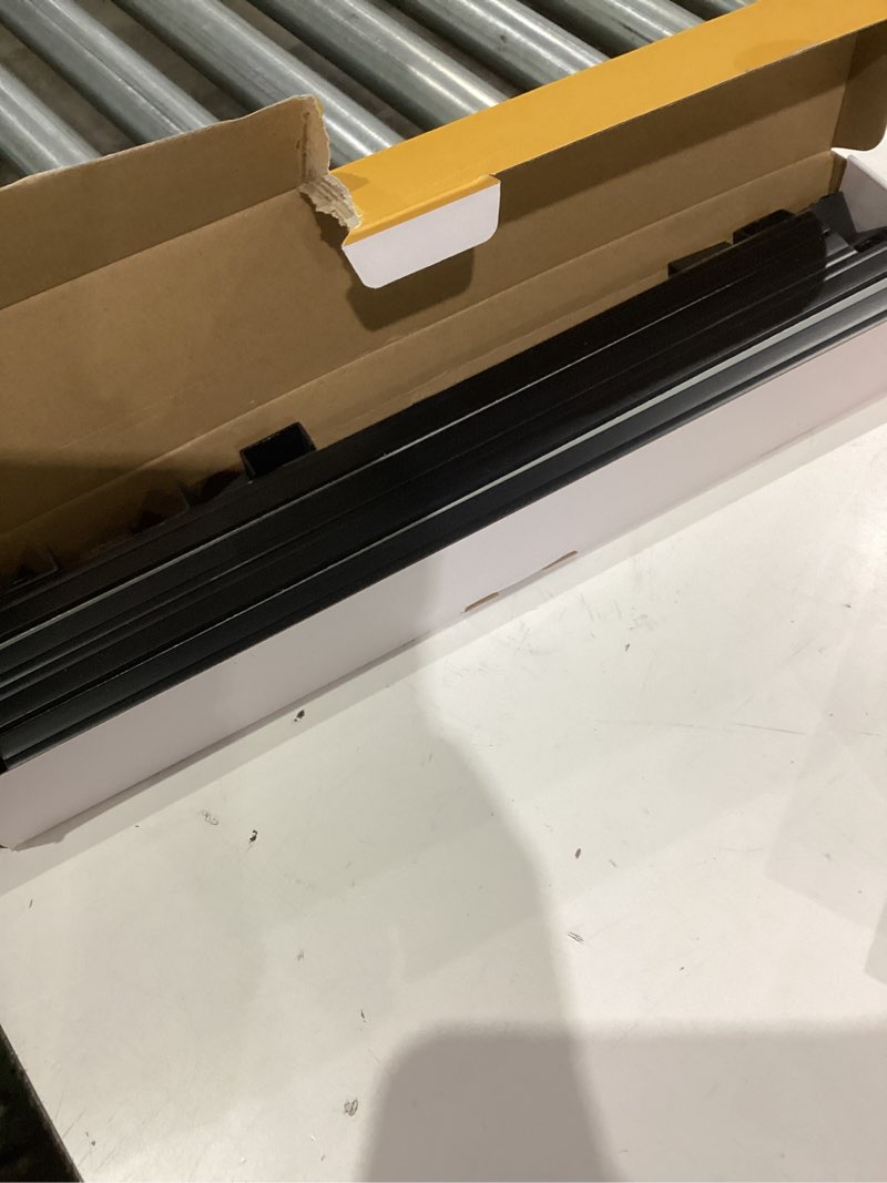 Condition photo showing Good Condition for 126in Cord Hider Kit, Wire Hiders for TV on Wall, Paintable Cable Management Kit, Wire Cover for Wall Mount TV, Hide Wires Along Wall, Black Cord Cover Wall Wire Management, 8xL15.7in W0.95in H0.55in Black Medium